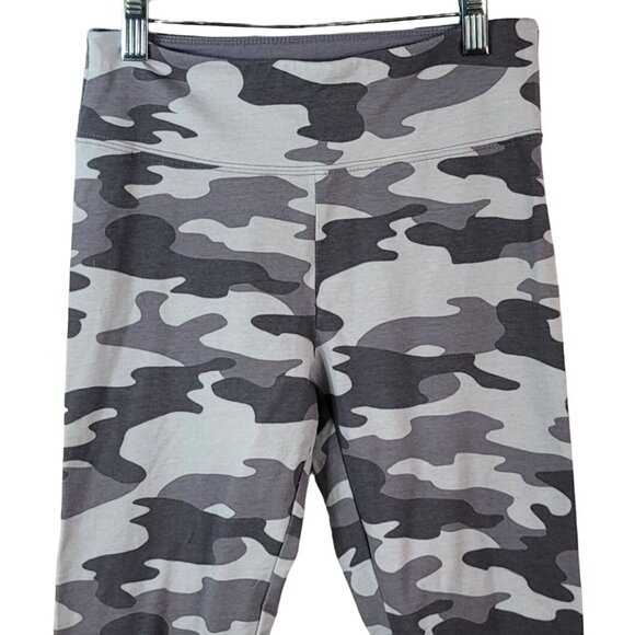 2/$15 SO Camo Leggings Gray Size 10 Large Full Length Pull On Favorite Hi-Rise - Picture 2 of 7